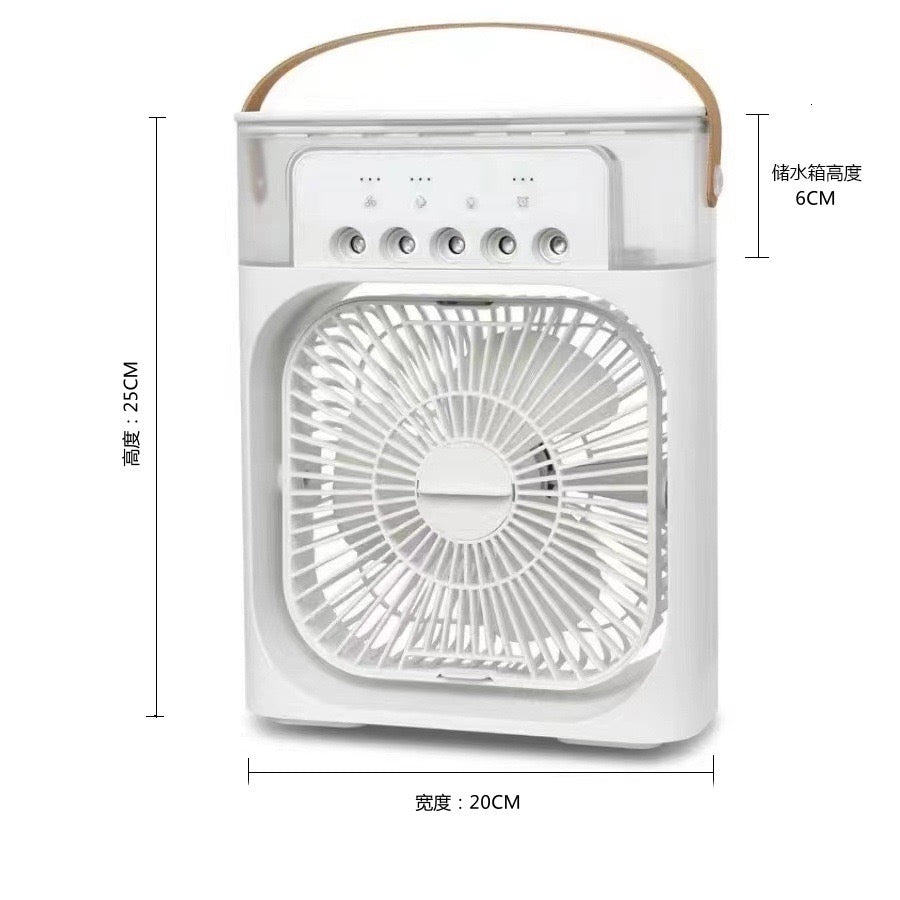 Portable 3-in-1 Air Cooler Fan – Mini AC for Room, Office &amp; Car | Fast Cooling + Humidifier | Ships from USA 🇺🇸 | TikTok &amp; Amazon Hot Seller!