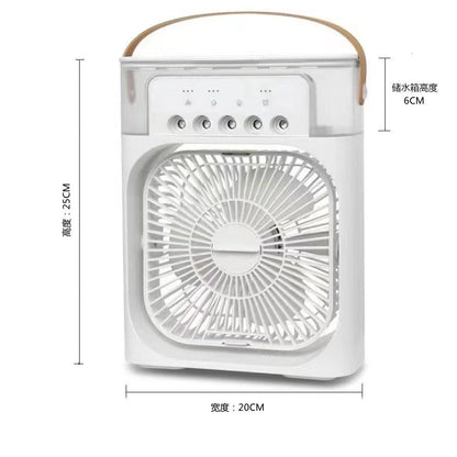 Portable 3-in-1 Air Cooler Fan – Mini AC for Room, Office &amp; Car | Fast Cooling + Humidifier | Ships from USA 🇺🇸 | TikTok &amp; Amazon Hot Seller!