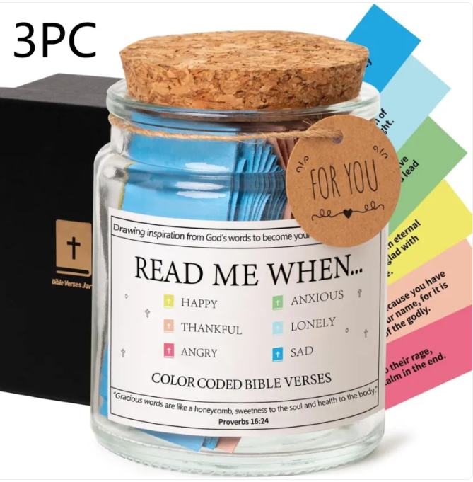 Faith &amp; Joy Verse Jar