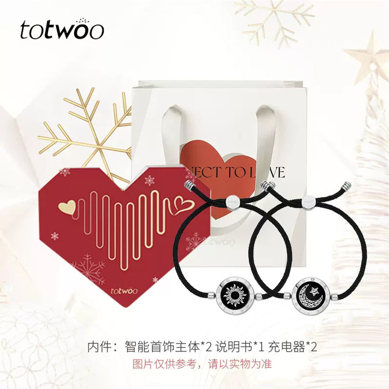 Totwoo Smart Bracelet with Flash &amp; Vibration for Couples