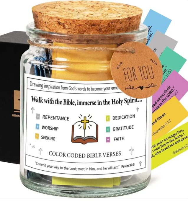 Faith &amp; Joy Verse Jar