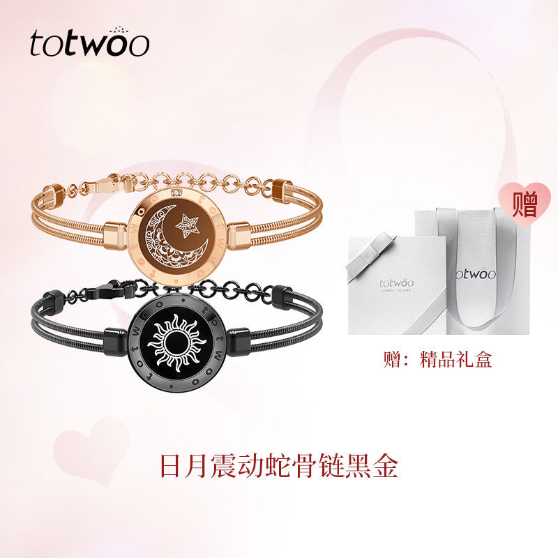 Totwoo Smart Bracelet with Flash &amp; Vibration for Couples