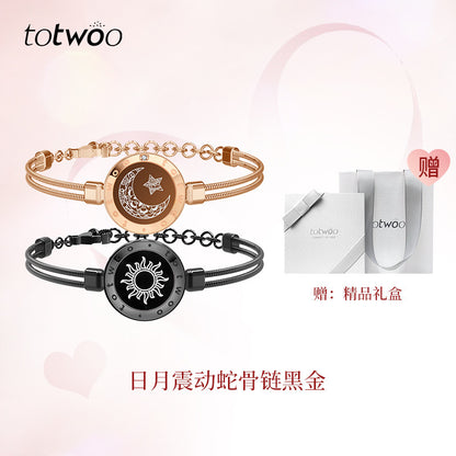 Totwoo Smart Bracelet with Flash &amp; Vibration for Couples