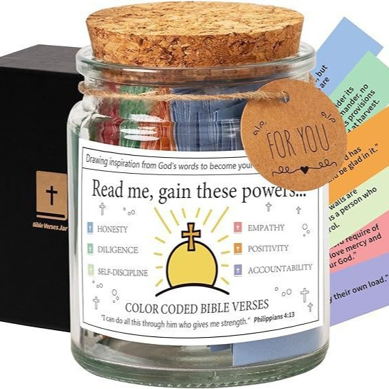 Faith &amp; Joy Verse Jar