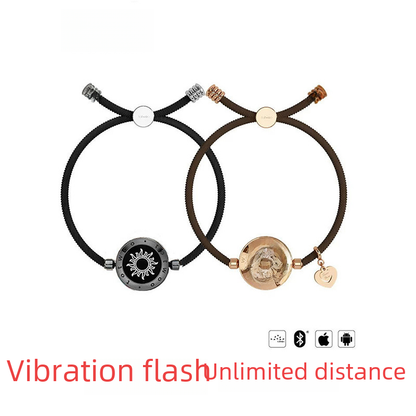 Totwoo Smart Bracelet with Flash &amp; Vibration for Couples