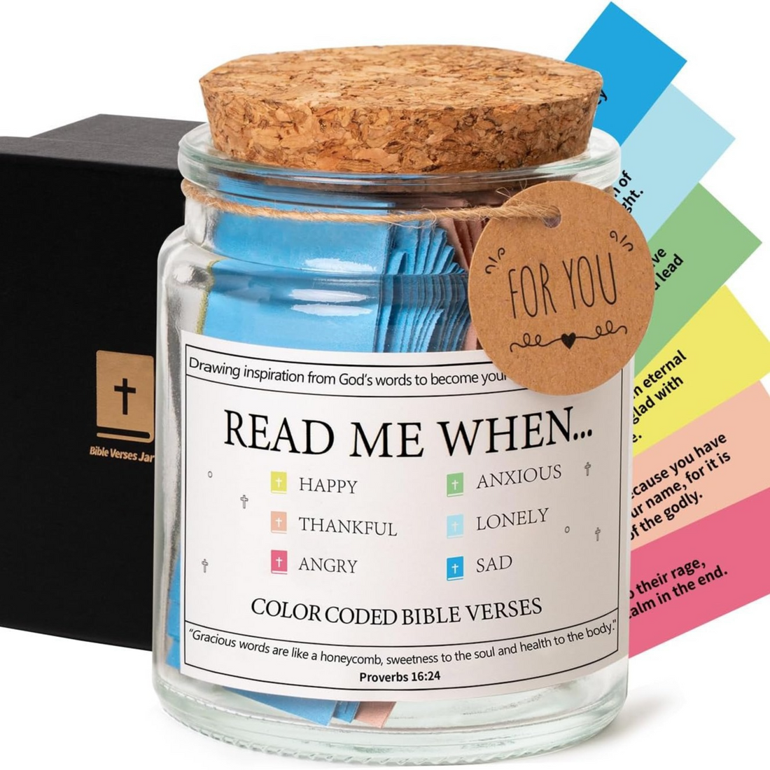 Faith &amp; Joy Verse Jar