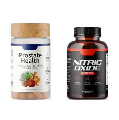 Nitric Oxide &amp; Saw Palmetto Capsule Set