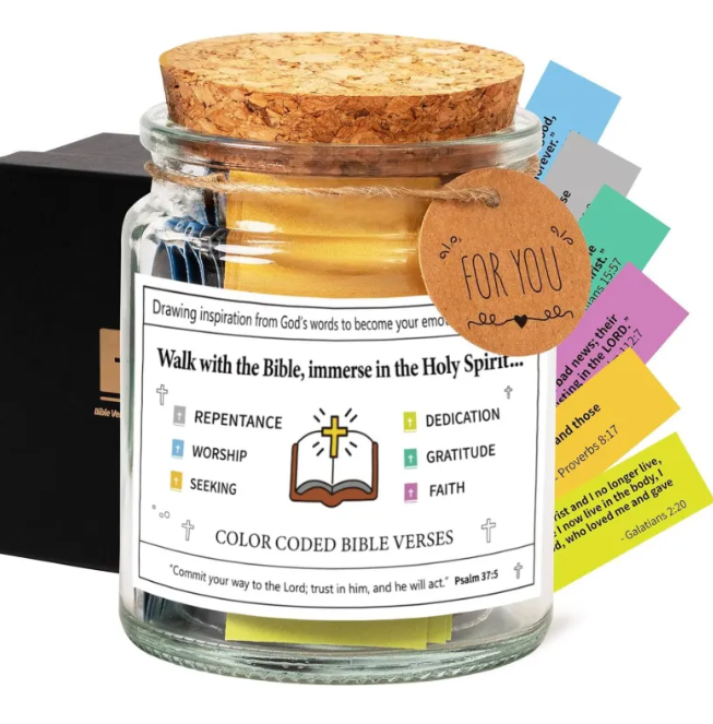 Faith &amp; Joy Verse Jar
