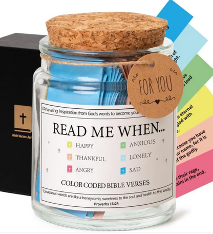 Faith &amp; Joy Verse Jar