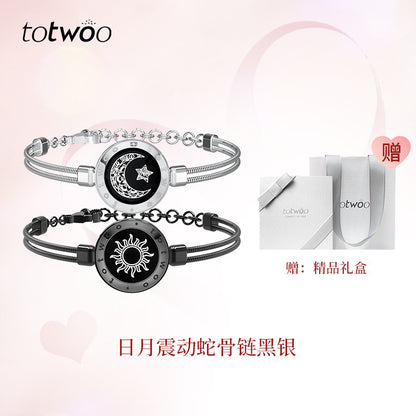 Totwoo Smart Bracelet with Flash &amp; Vibration for Couples
