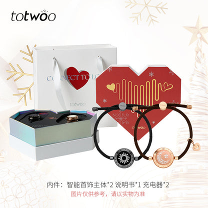 Totwoo Smart Bracelet with Flash &amp; Vibration for Couples