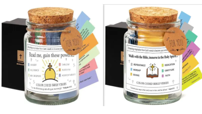 Faith &amp; Joy Verse Jar