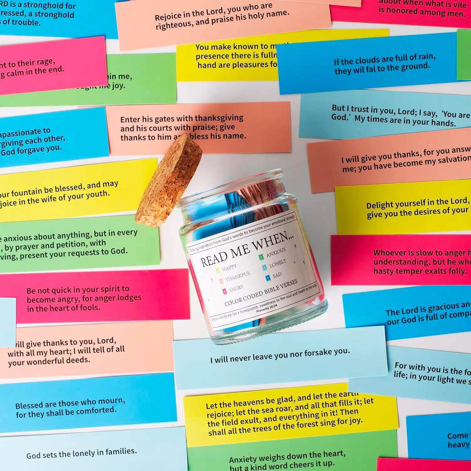 Faith &amp; Joy Verse Jar