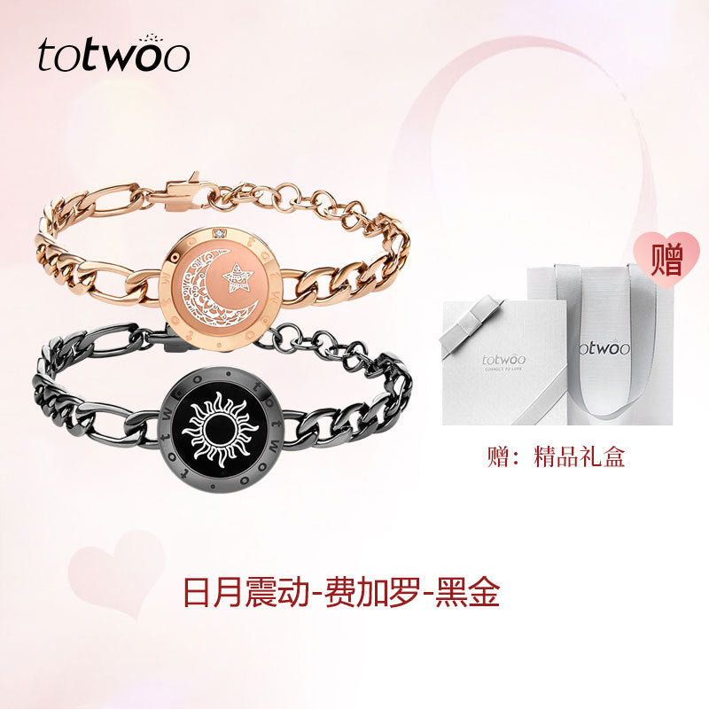 Totwoo Smart Bracelet with Flash &amp; Vibration for Couples