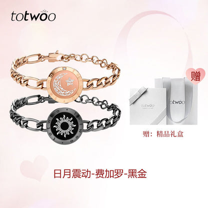 Totwoo Smart Bracelet with Flash &amp; Vibration for Couples