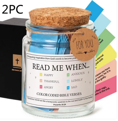 Faith &amp; Joy Verse Jar