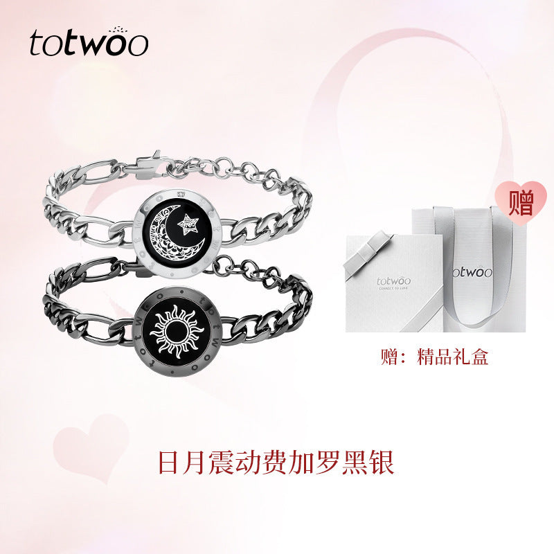 Totwoo Smart Bracelet with Flash &amp; Vibration for Couples
