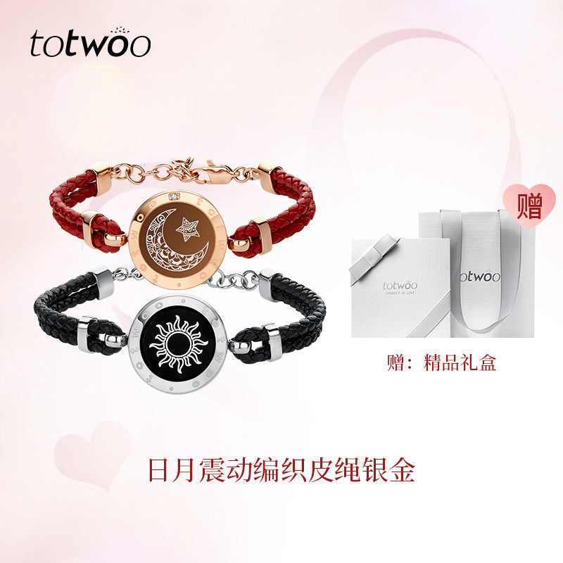 Totwoo Smart Bracelet with Flash &amp; Vibration for Couples