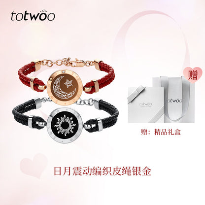 Totwoo Smart Bracelet with Flash &amp; Vibration for Couples