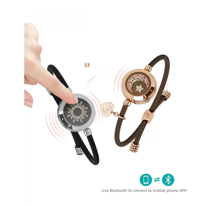 Totwoo Smart Bracelet with Flash &amp; Vibration for Couples